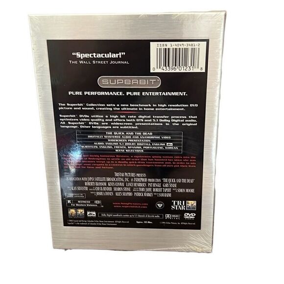 The Quick and the Dead Superbit DVD new sealed - Picture 2 of 2